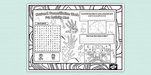National Reconciliation Week Year F-2 Activity Mat