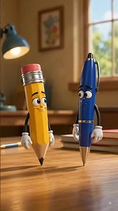 Pen vs Pencil | The Real Winner! #ytshorts #moralstories #kathalu #bommalu #panchatantrastories
