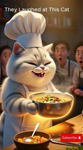 Everyone Laughed at This Cat… Until She Became a Famous Chef 😿🍳