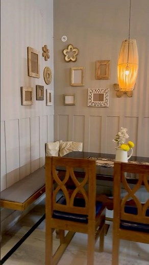 DIY dinning table setup.. #furniturerenovation #diydecor #diyfurniture #interiordesign