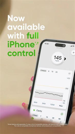 Warriors, the wait is over! Dexcom G7 is now officially integrated with the Omnipod 5 AID System on iPhone* —bringing together two powerful technologies for smarter, simpler diabetes management. G7 and Omnipod 5 iPhone users can now fully control their diabetes management from their iOS device for a more streamlined experience. Learn more here: https://www.dexcom.com/en-us/partnerships/omnipod-5 *For a list of compatible smart devices, please visit https://www.dexcom.com/en-us/compatibility/g7 o