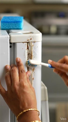 How to clean a dirty fridge rubber gasket?