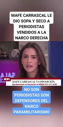 Debate de Mafe Carrascal en CityTV