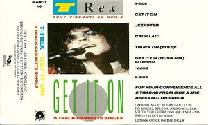 T Rex - Get It On (Tony Visconti 87 Remix)