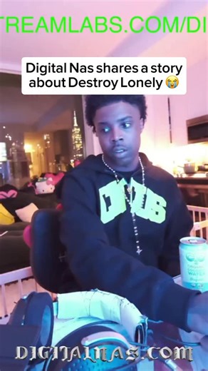 DIGITAL NAS on Instagram: "All love for Destroy Lonely but what he did to me was foul 😭 Twitch: @digitalnas #fyp #viral #digitalnas #destroylonely #playboicarti"
