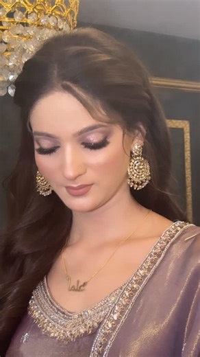 Ruby's Makeover & Academy on Instagram: "Beautiful 💜🦋 #makeupartist #makeuptutorial #bride #makeupaddict #hairstylist #makeup #makeuplover #makeuplover #makeup #hairstyles #hairstyles #hairtutorial"