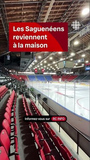 The Chicoutimi Saguenéens return to the Georges-Vézina Centre | Videojournal