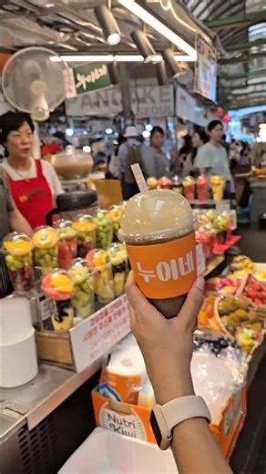 🍹🔥 Korean Market Fresh Juice — Pure Fruit Magic!