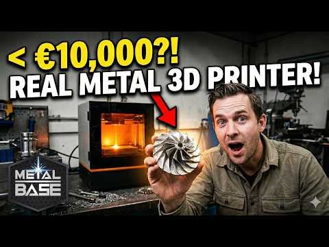 Industrial Metal 3D Printing for Under €10k: Meet The Metal 1.0