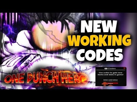 🔥 UPDATED ONE PUNCH HERO CODES🔥REDEEM NOW BEFORE THEY EXPIRE 🔥 ROBLOX APRIL 2025 CODES 🔥
