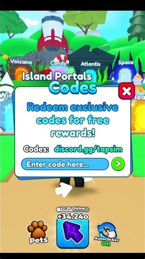 NEW code in TAP SIMULATOR VALENTINES!