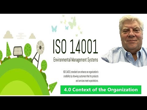 ISO 14001 - element 4.0 Context of the Organization - ISO 14001 Implementation Series