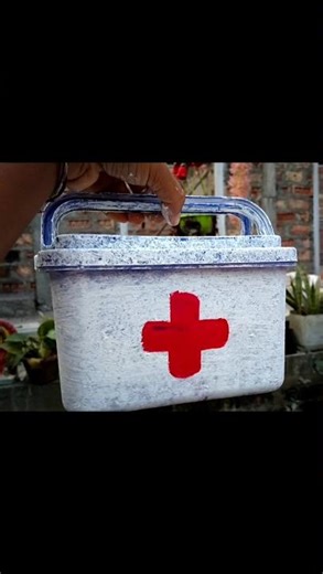 DIY First Aid box from chocolate Box 🤩#diy #craft #firstaidbox #shorts #viral