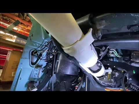 1964 66 Thunderbird steering column and slide mechanism PT 3 Operation