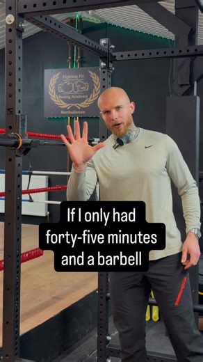 Online Transformation Expert on Instagram: "Comment PLAN for direct info on my 16-week body transformation, Pristine in 16, starting 2nd January. If I had 45 minutes and a barbell, this is exactly how I’d train — because this setup gives you the highest return on effort for strength, muscle, and fat loss. But before the session, here’s what being inside Pristine in 16 actually gives you: • A clear 16-week structure so you never guess what to do • Training plans matched to your experience and sch