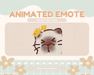 Laughing Siamese Cat Animated Emote: LOL Twitch, Discord (GIF Digital Download) - Etsy