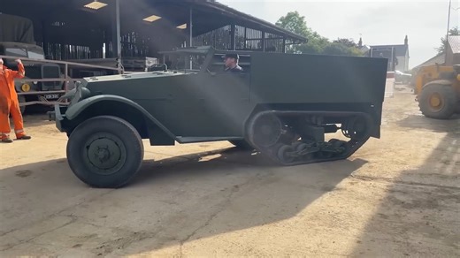 They gave up a halftrack and got a much better military vehicle in return