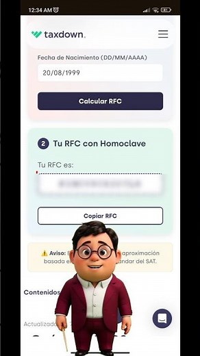 El truco para sacar tu RFC con homoclave rápido