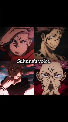 Sukuna's voice🤧✨ #eren #animegenre #jjkgame #sukuna