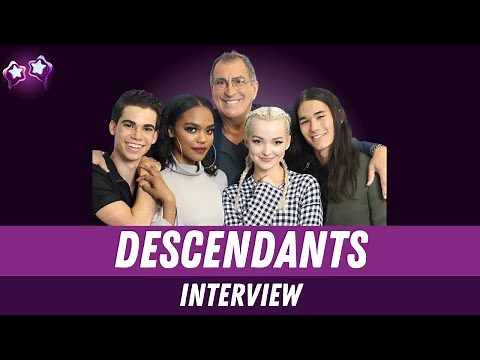 Descendants Cast Interview (FULL) | Dove Cameron, Cameron Boyce, China Anne McClain & Kenny Ortega