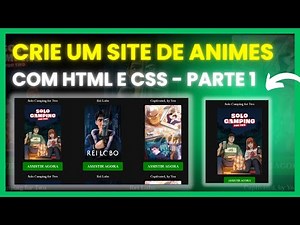 👉 Creating an Anime Website from Scratch with HTML and CSS | Part 1