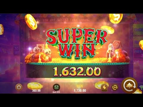 Bone fortune slot game super win bonus game earning video
