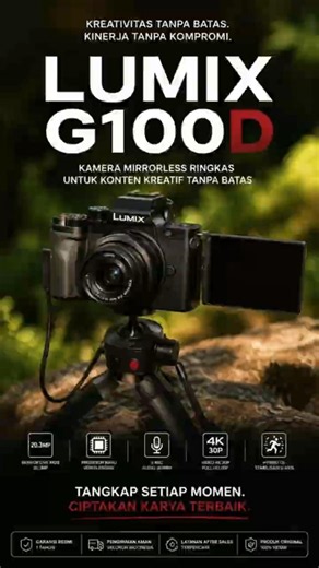 LUMIX G100D: The Ultimate Hassle-Free 4K Video Solution for Solo Creators