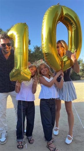 10?!!!!!!! How are Taytum and Oakley turning 10?! 😭 happy birthday week my special baby girls 💛💛