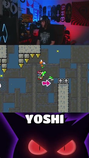 Shell jumps kill my thumb 😅#mario #nintendo #gaming #retro #nostalgia