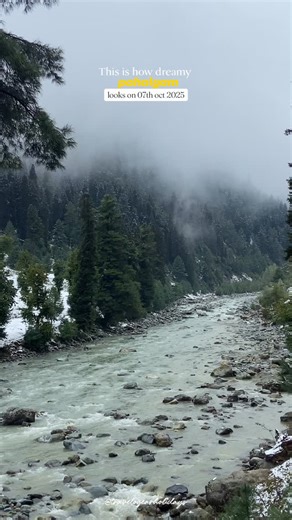 ❄️ Pahalgam turns into a winter paradise! There’s something truly magical about seeing Pahalgam covered in snow — every corner glows in pure white charm. From the Lidder River flowing beside snow-capped pine trees to cozy cafés serving hot kahwa, it’s a dream come true for every traveler. ✨ If winter is your favorite season, then this is your sign to visit Kashmir now! 📍Pahalgam, Kashmir — the destination that never disappoints. 💌 DM us today to plan your personalized winter trip — from Srinag