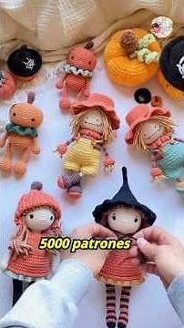 "Gana dinero con Amigurumis de Halloween 🎃 | 5000 patrones para emprender desde casa"