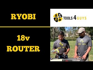 Ryobi 18v Router
