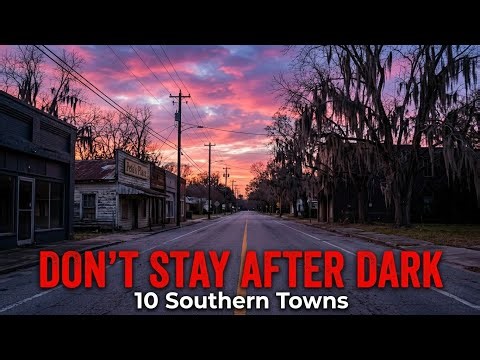 Don’t Stay After Dark in These 10 Southern U.S. Towns