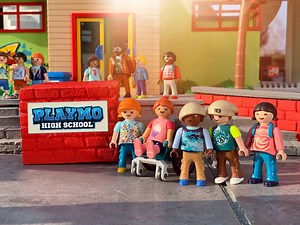 PLAYMO HIGH Trailer Season 1 | The first #PLAYMOBIL YouTube series "PLAYMO High" - every Friday from 19 April on our official YouTube channels!  | By Playmobil | Facebook