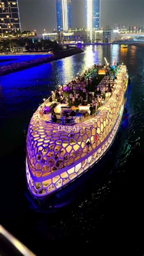 Boat Ride In Dubai For Detty December was lit 🔥 you should try it when next you visit #Dubai #boat #fyp