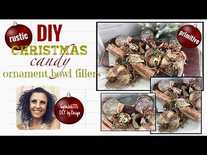 DIY Christmas Home Decor | DIY Rustic Christmas Crafts | DIY Rustic Primitive Christmas Crafts 2021