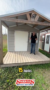 🏡 We’ve Got the Perfect Garden Shed! Your new backyard hangout is here — complete with a 6 ft porch and a major discount! This one has to go, so don’t wait! 💬 Send us your BEST offer with the words “garden shed”. (Not in the comments — send us a message!) 📞 Call 662-571-2430 today to get started! ⚠️ We deliver to Mississippi & surrounding states. #ShiversBuildings #GardenShed #BackyardHangout #PorchLife #MississippiHomes | Shivers Buildings