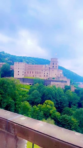 Scenic Views of a Historic Castle and Lush Landscape
