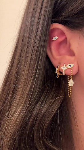 Stunning Jewelry Showcase: Elegant Ear Adornments