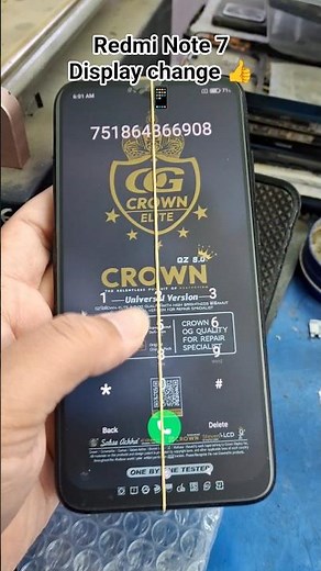 Redmi Note 7 Display change 👍📱 #viralvideo #smartphone #astechnology #mobilerepair #repair