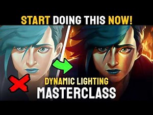 The Ultimate Dynamic Lighting MASTERCLASS | Digital Art Storytelling with Dramatic Light - Tutorial