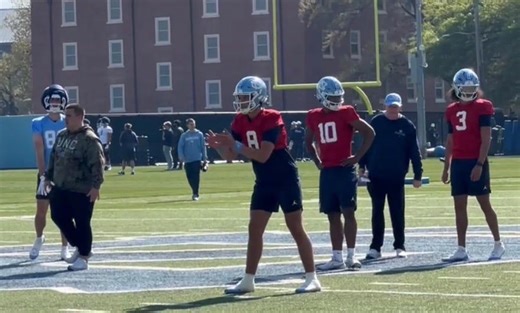UNC football spring practice: Bill Belichick and the sound of silence