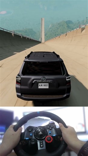 Toyota 4Runner vs Impossible Mega Ramp BeamNG #beamngdrive #simulation #extreme