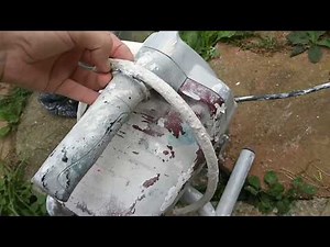 How to deep clean a Krause and Becker airless paint sprayer ( Harbor Freight)