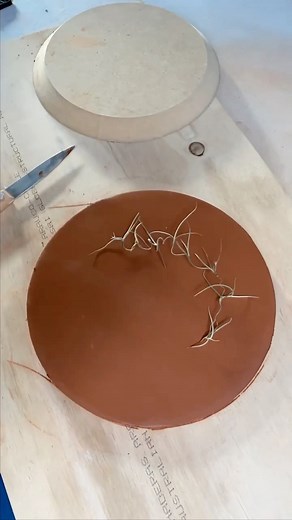 41K views · 325 reactions | How to make a slab plate ❤️ ••• Follow @natalieannatotterdell for more! | The Ceramic School | Facebook