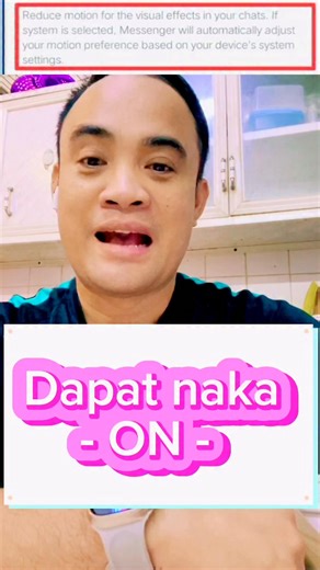 63K views · 1.1K reactions | ☎️ E - TRY ny e open sa messenger para mas mabilis mag open at reduced mga visual effects din - ️ #Messenger #anyone #StarSender #tutorial #reduced #success #tranding #highlight | Rolly O. Rosales | Facebook