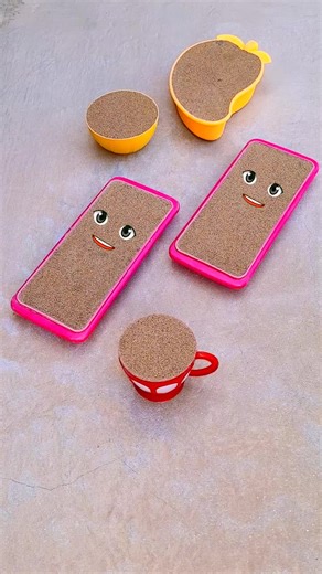 OMG Amazing surprise as soon as the Sand Cup Cake breaks #fypシ #viralvideo #foryoupage #virashorts