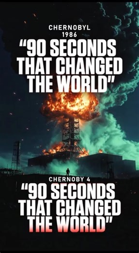 Chernobyl Disaster in 90 Seconds | The Explosion That Changed the World