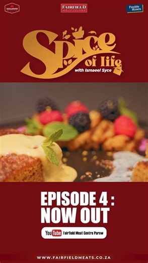 Let's make a Malva Pudding with Isma-eel Syce | Episode 4 of the Spice of Life cooking show with Ismaeel Syce is now live! | Fairfield Meat Centre Parow