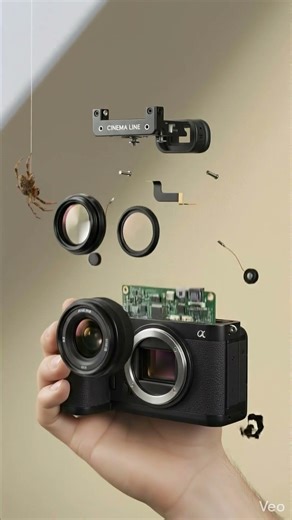 Camera technology explained ⚙️#Camera#Technology#AI#TechShorts#YouTubeShorts#TheAISpace